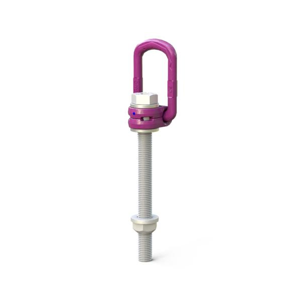 VLBG-PLUS Load ring, metric thread with variable length, comes with locknut and washer